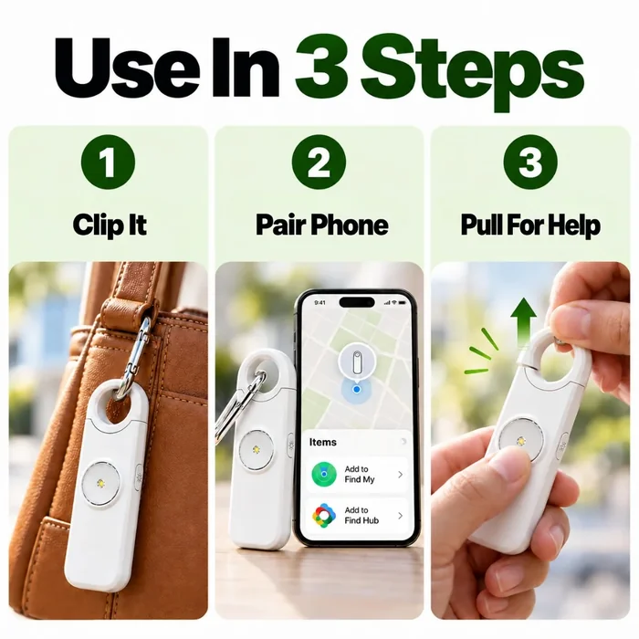 Mama Ease Safety Keychain product image 3